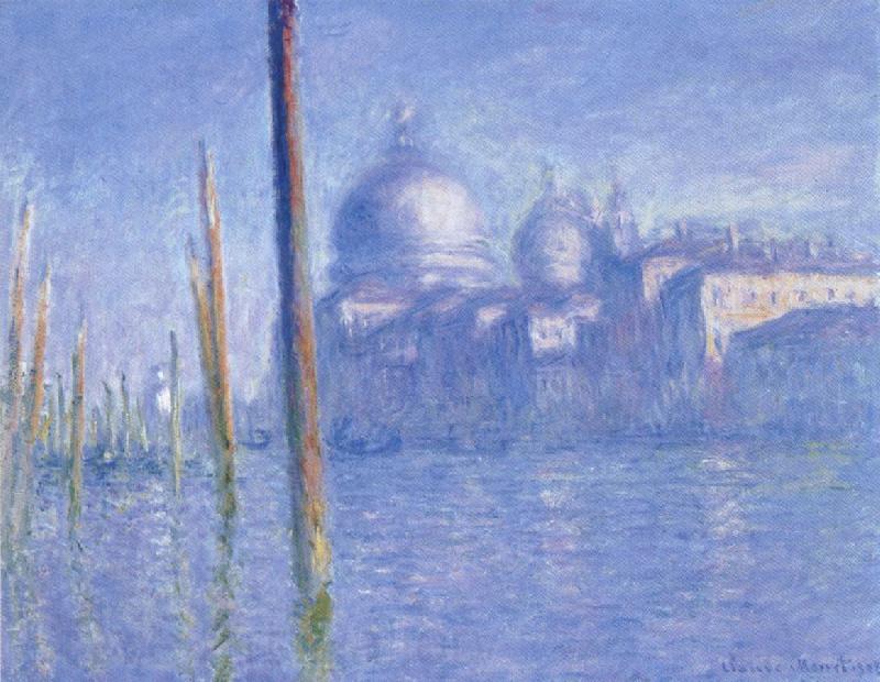Claude Monet grand ganal Norge oil painting art